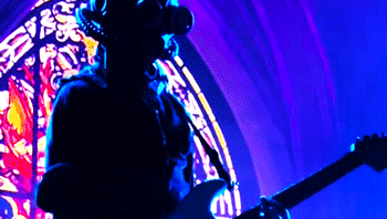 gif of dewdrop gesturing inappropriately